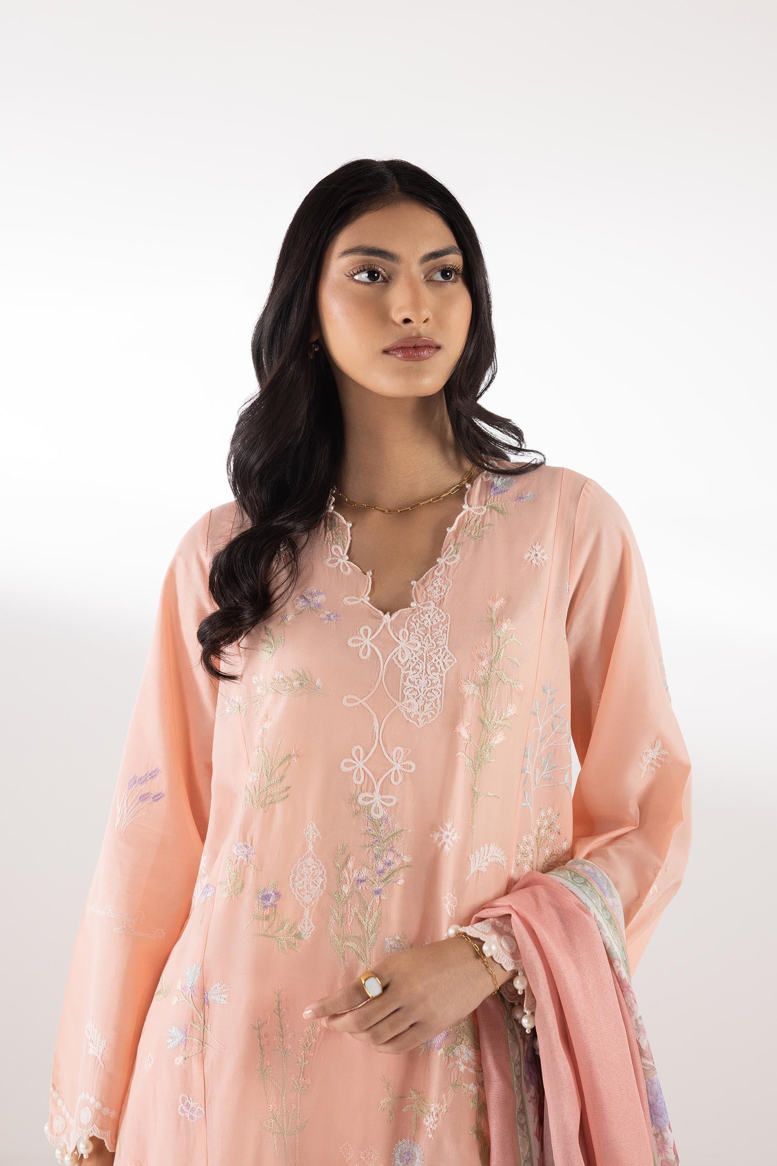Sana Safinaz | Luxury Pret | Muzlin Lawn Suit SC26MUZ210BP3