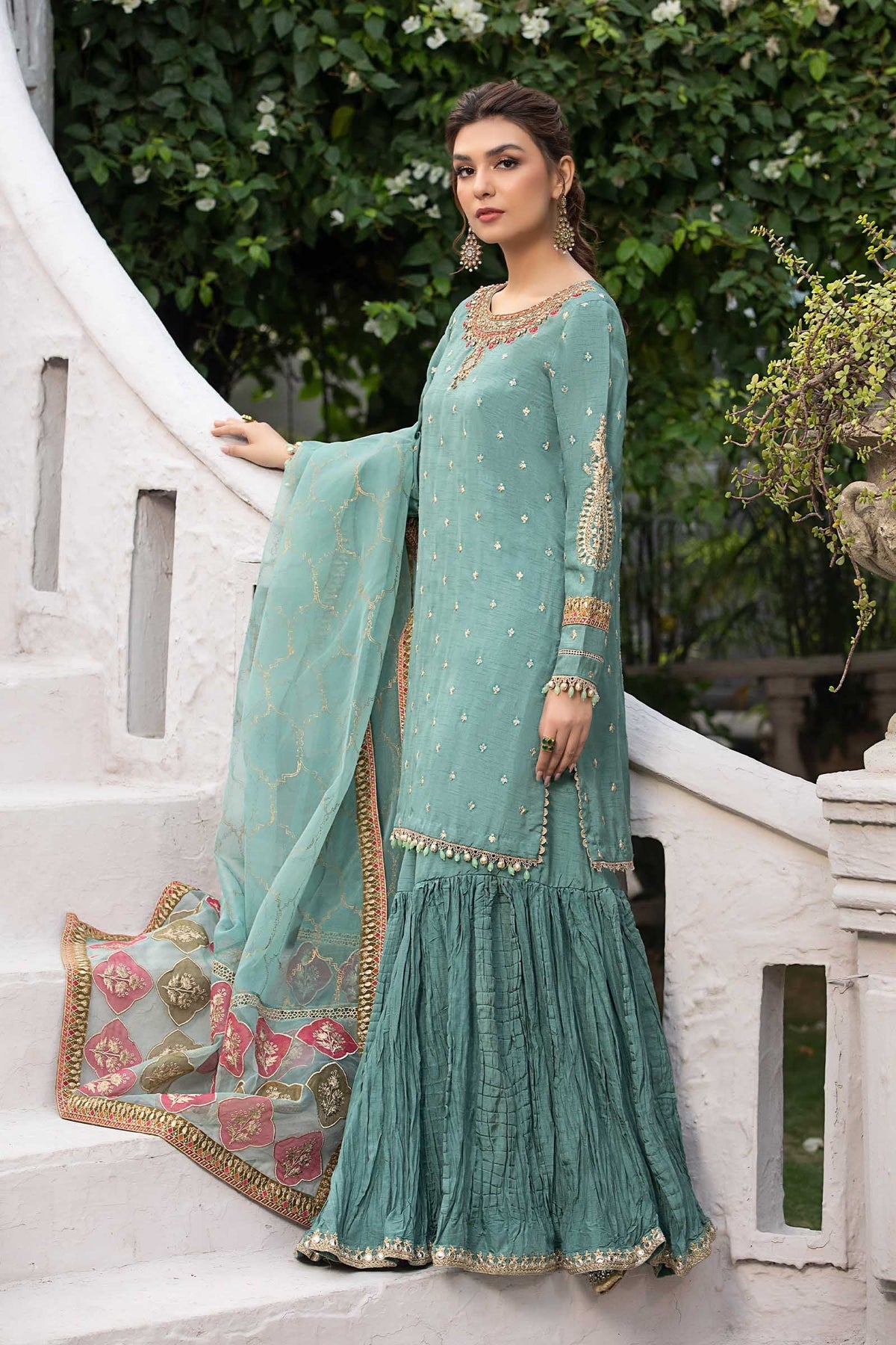 Maria B | Luxury Formals | SF-EA23-18R1-Ferozi