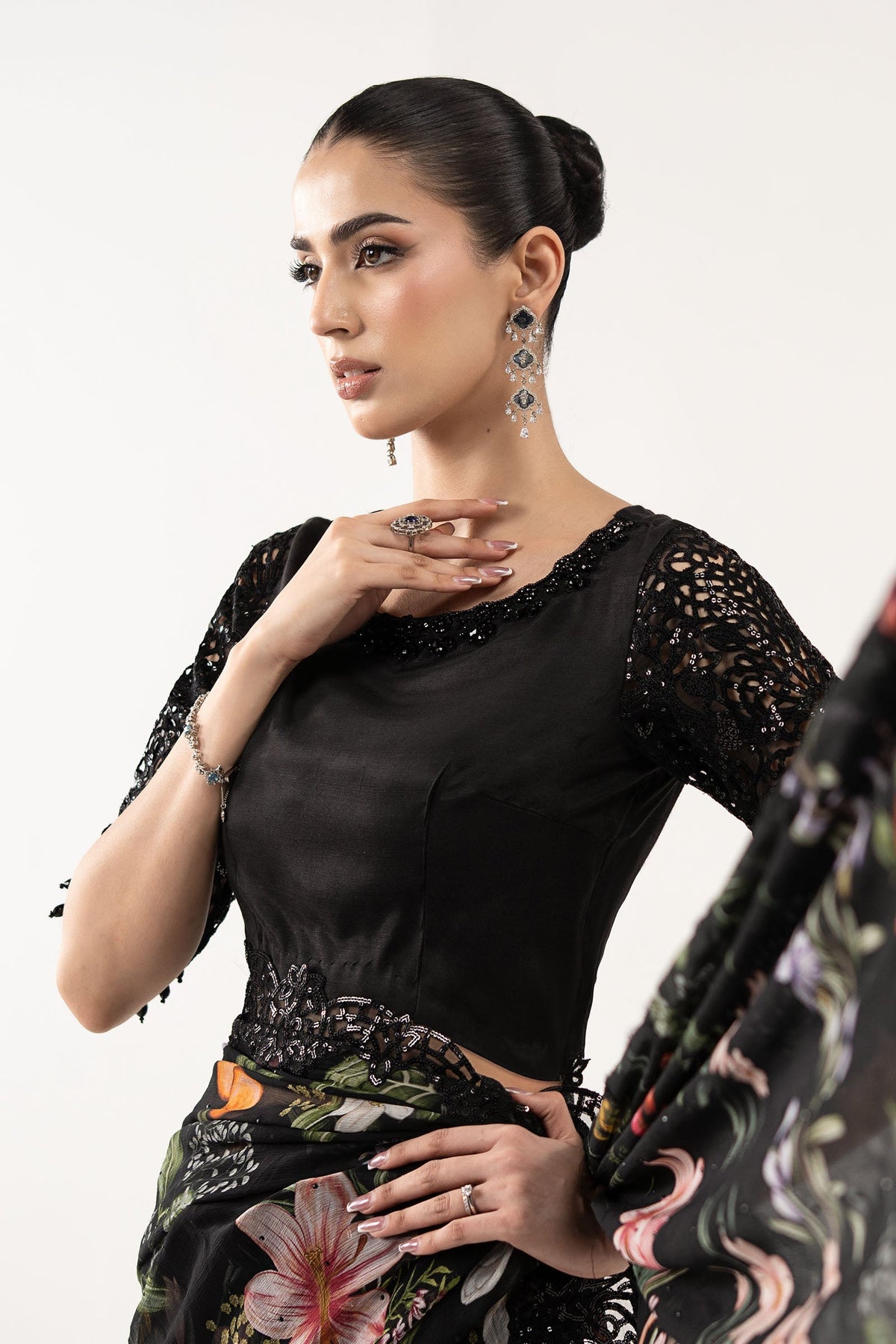 Maria B | Luxury Formals | SF-EF26-09-Black