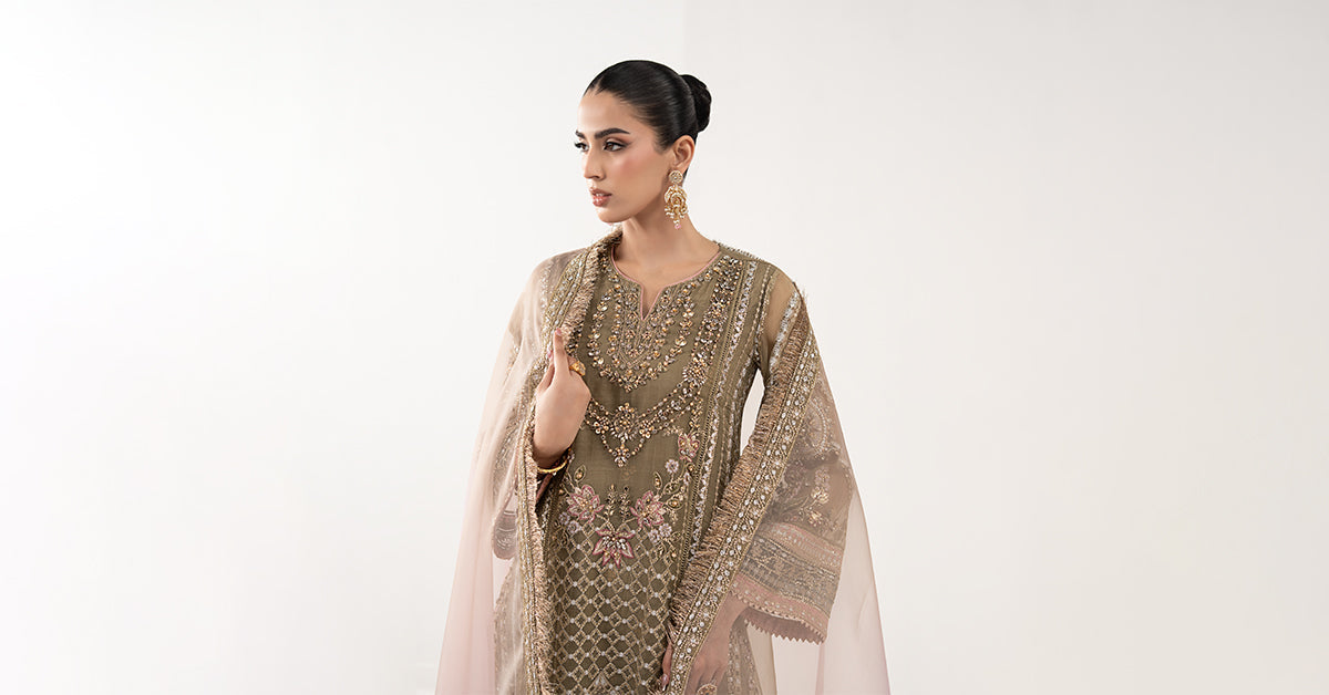 Maria B | Luxury Formals | SF-EF26-10-Coffee