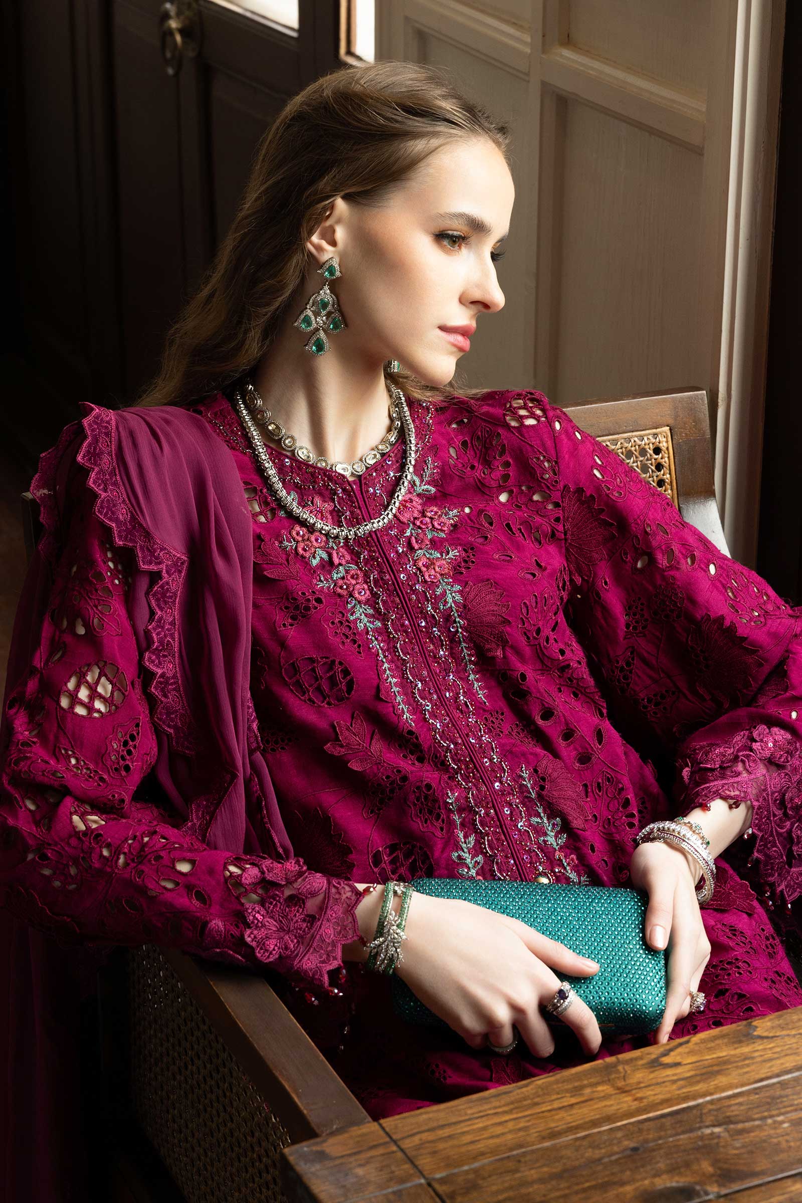 Maria B | Luxury Formals | SF-EF26-16-Magenta