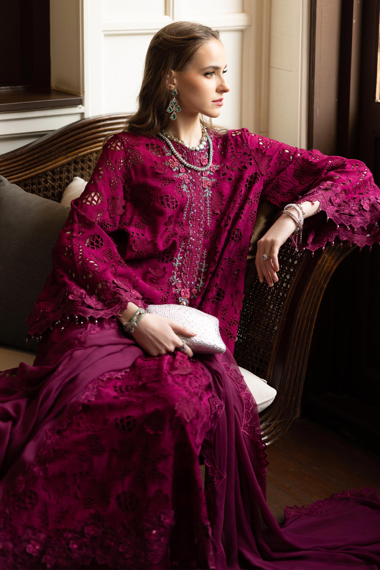 Maria B | Luxury Formals | SF-EF26-16-Magenta