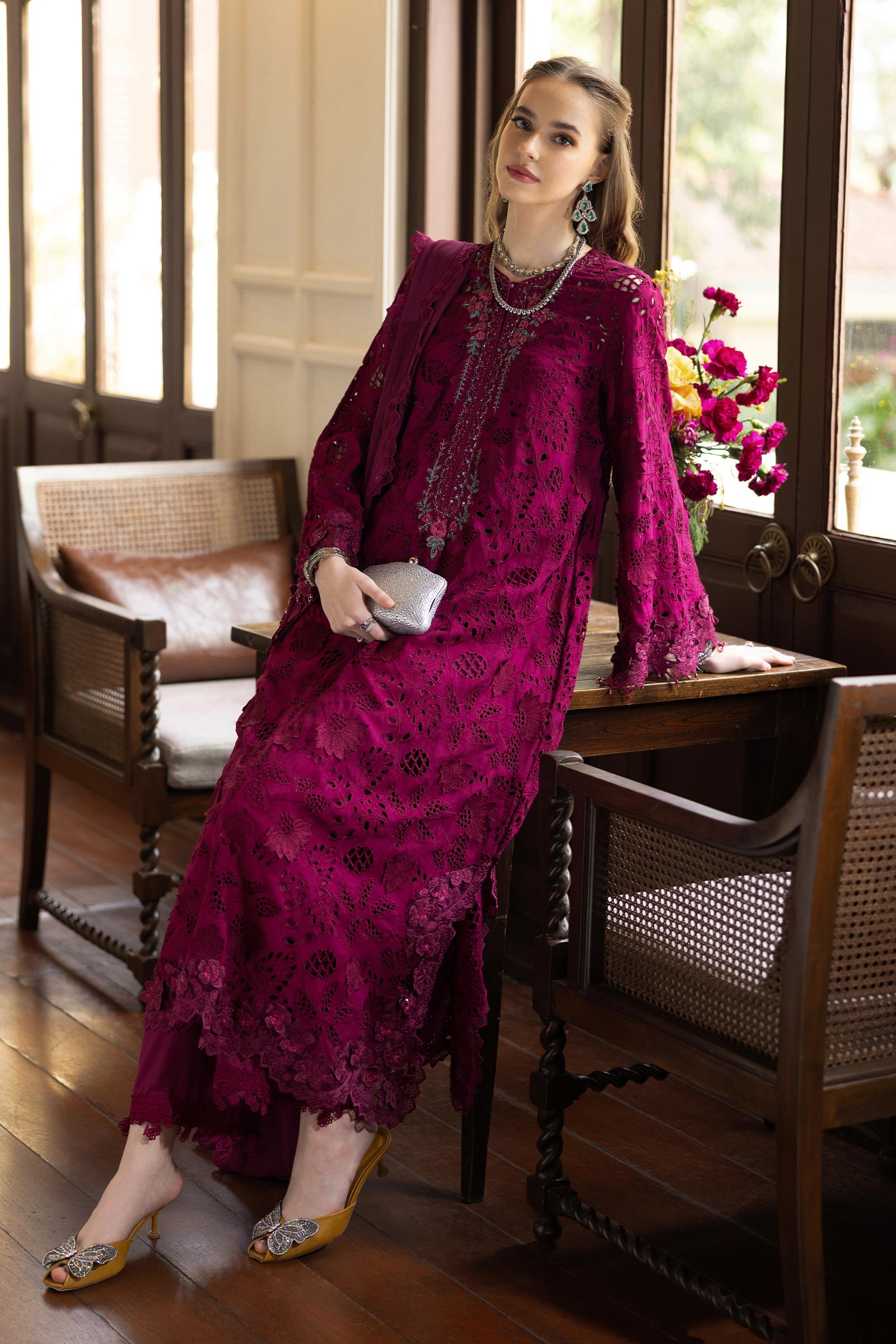 Maria B | Luxury Formals | SF-EF26-16-Magenta
