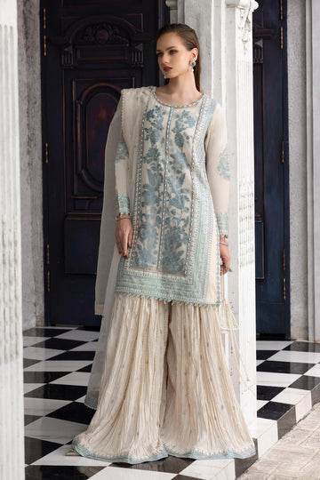 Maria B | Luxury Formals | SF-EF26-39-Off White