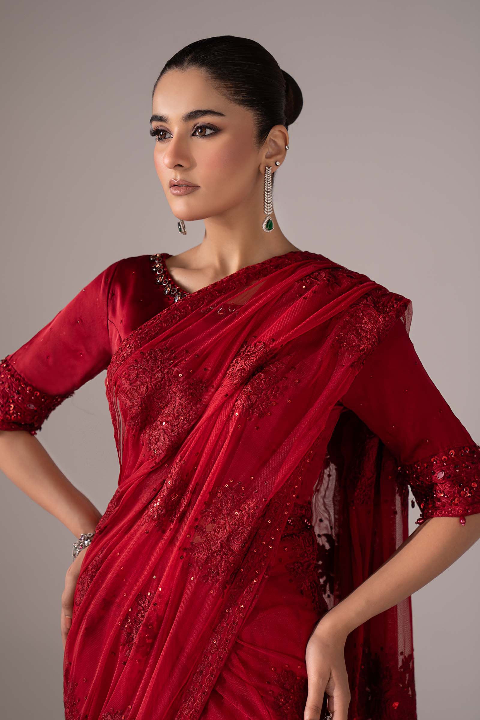 Maria B | Luxury Formals | SF-EF26-56-Red