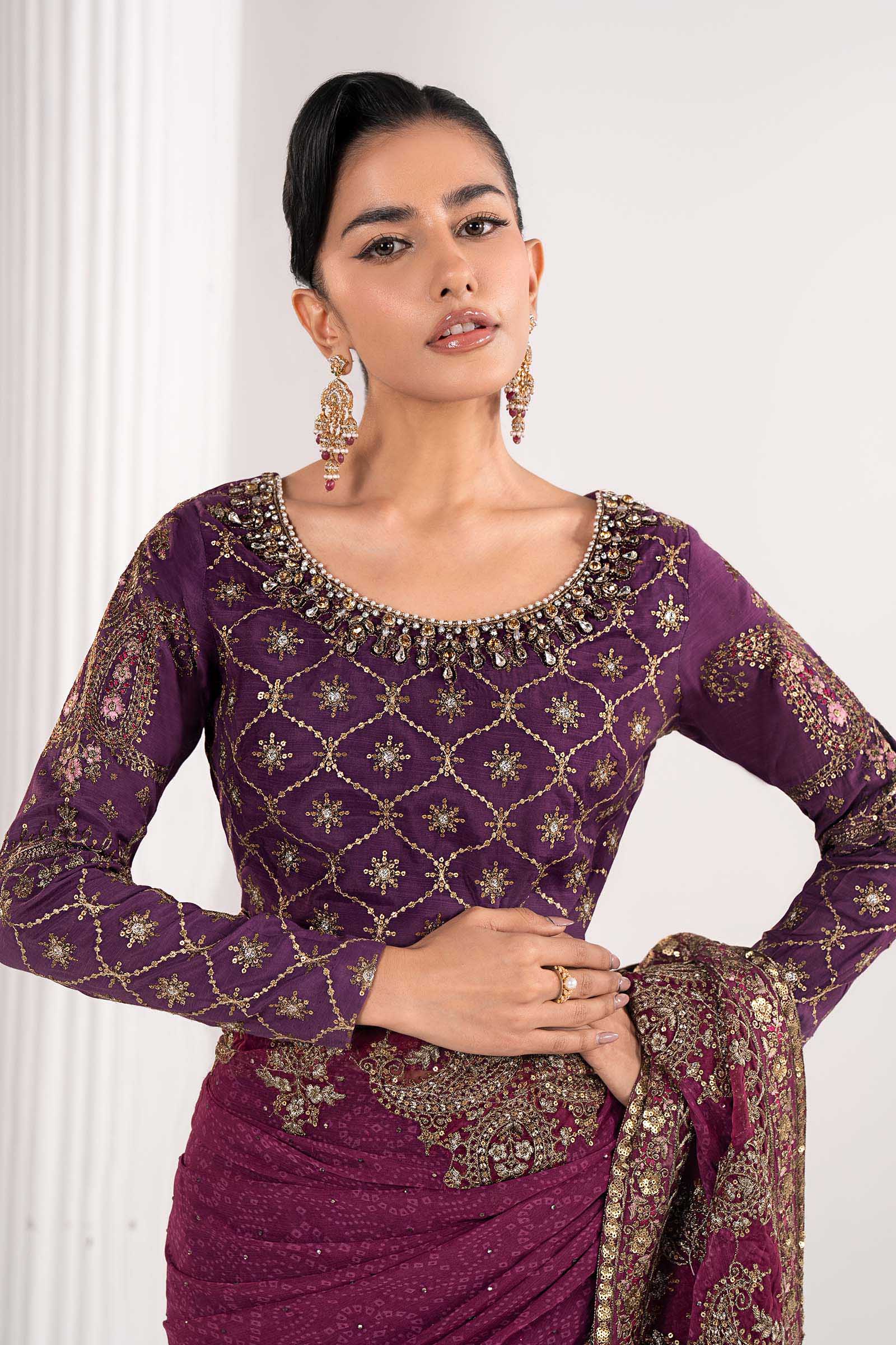 Maria B | Luxury Formals | SF-EF26-67-Purple