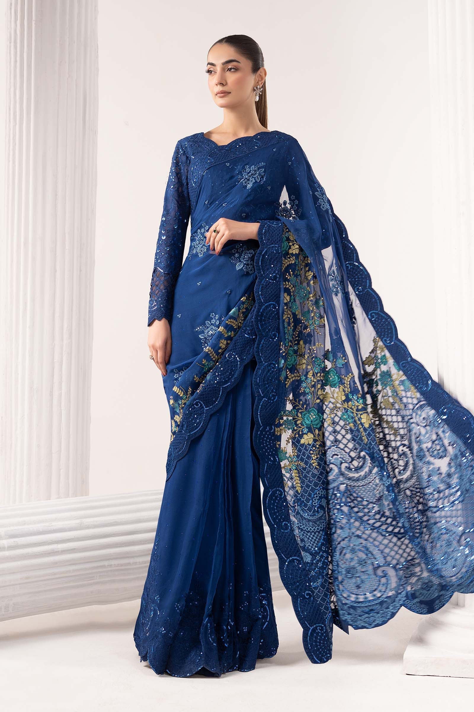 Maria B | Luxury Formals | SF-EF26-69-Blue