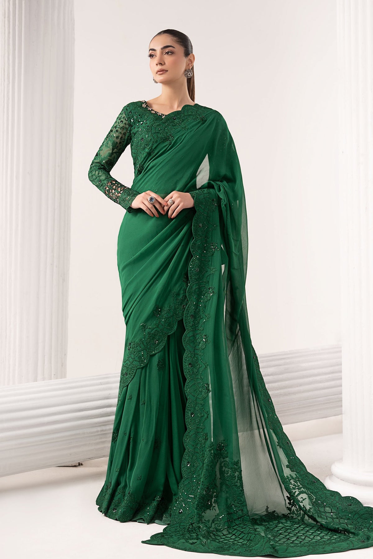 Maria B | Luxury Formals | SF-EF26-73-Green
