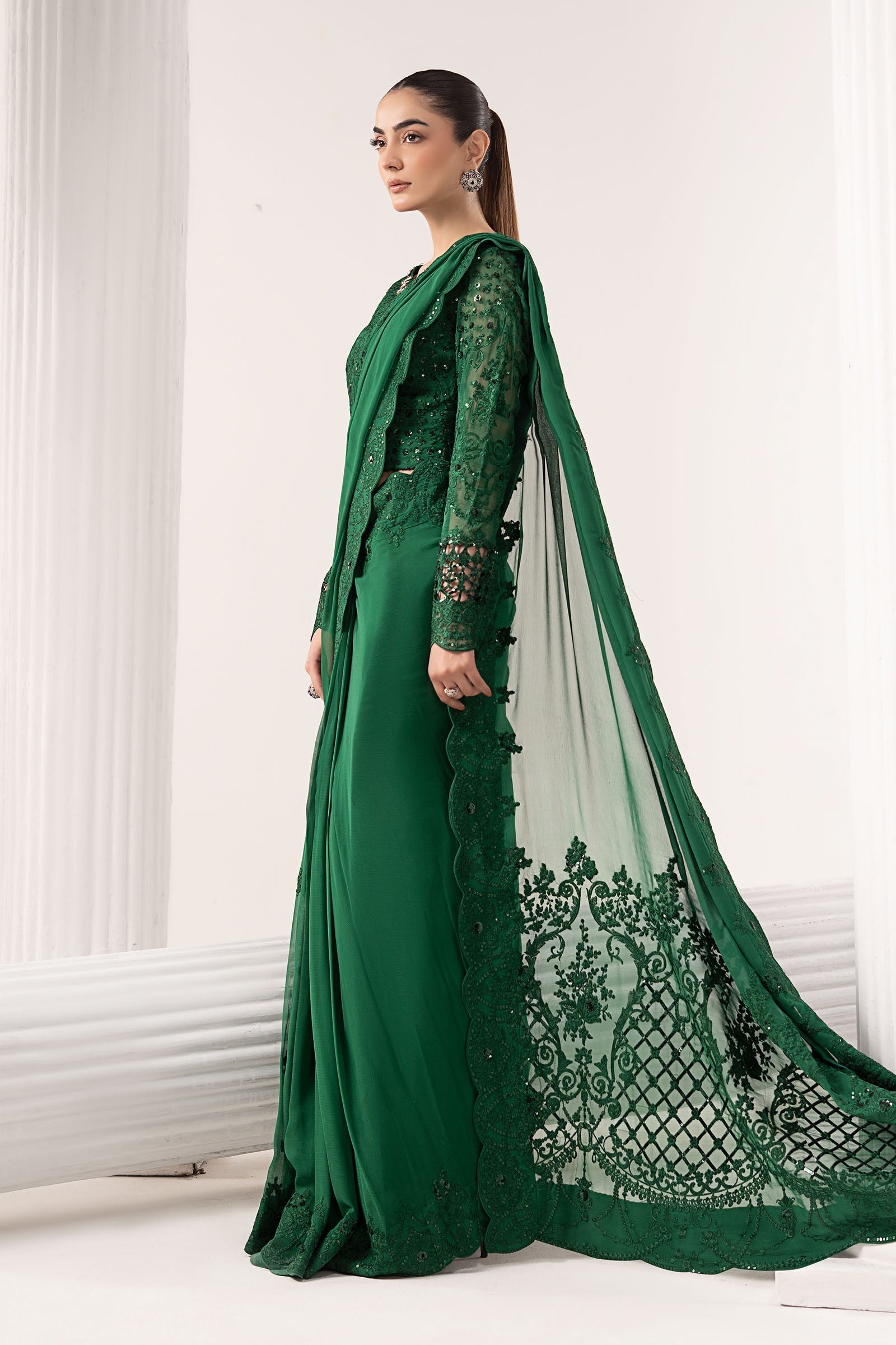 Maria B | Luxury Formals | SF-EF26-73-Green