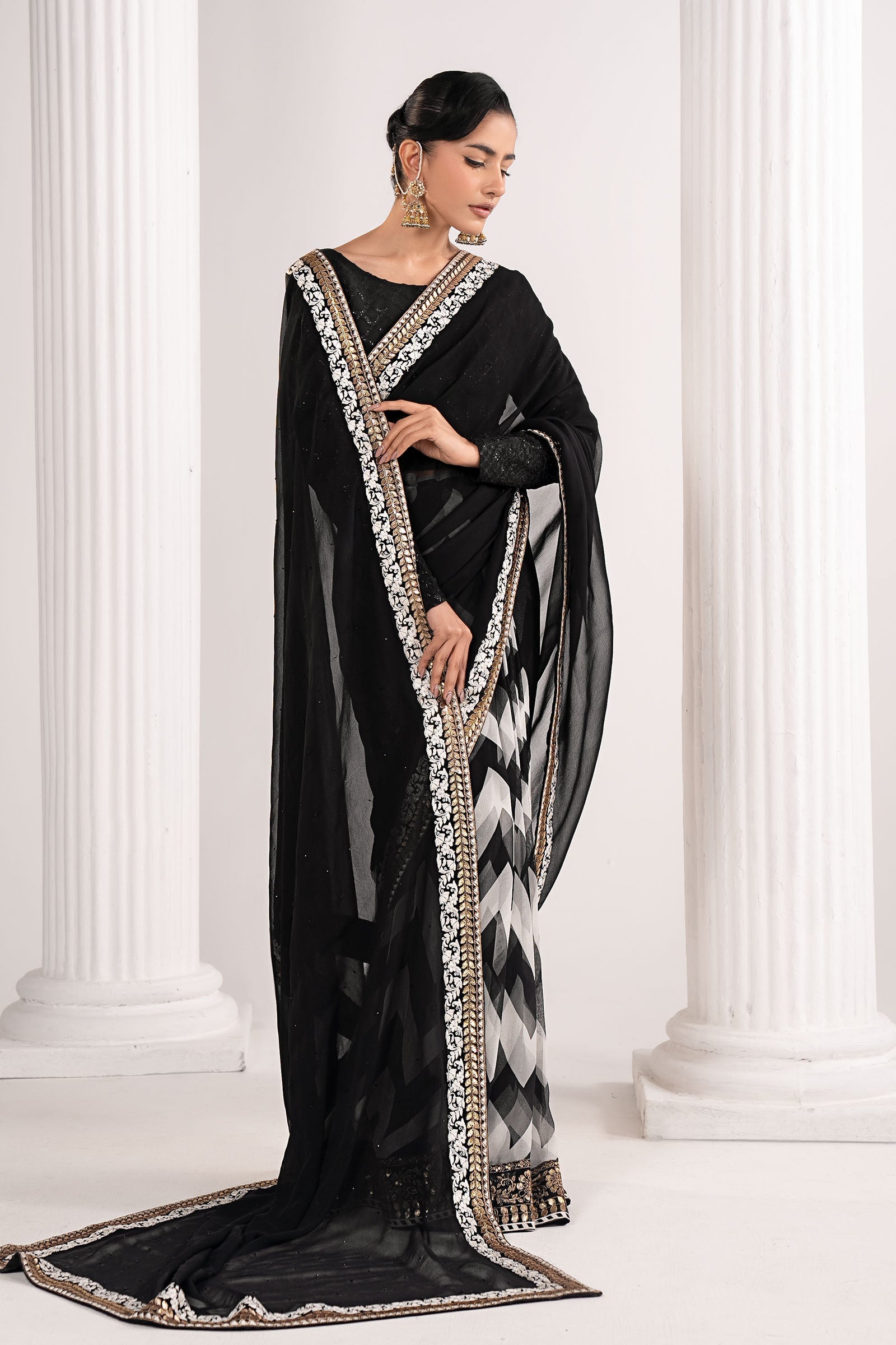 Maria B | Luxury Formals | SF-EF26-74-Black