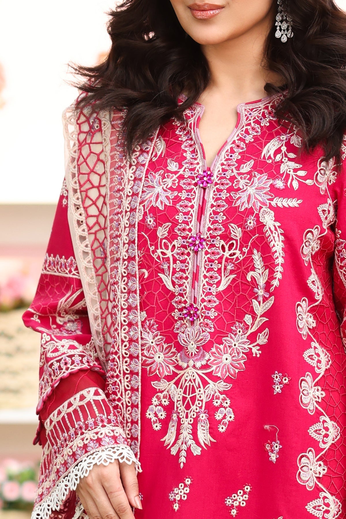 Imrozia Premium | Hayam Luxury Lawn 25 | SL 90 BASMA