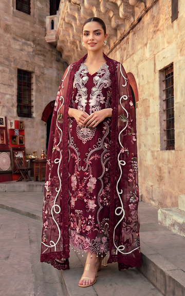 Asifa and Nabeel | Summer Lawn 26 | Ruby Dusk (SL26-03)