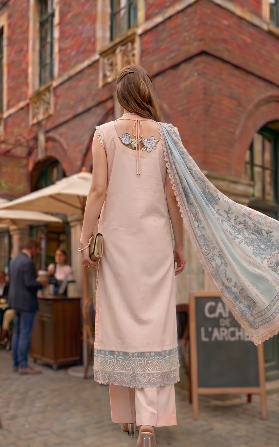 Asifa and Nabeel | Summer Lawn 26 | Peach Garden (SL26-05)