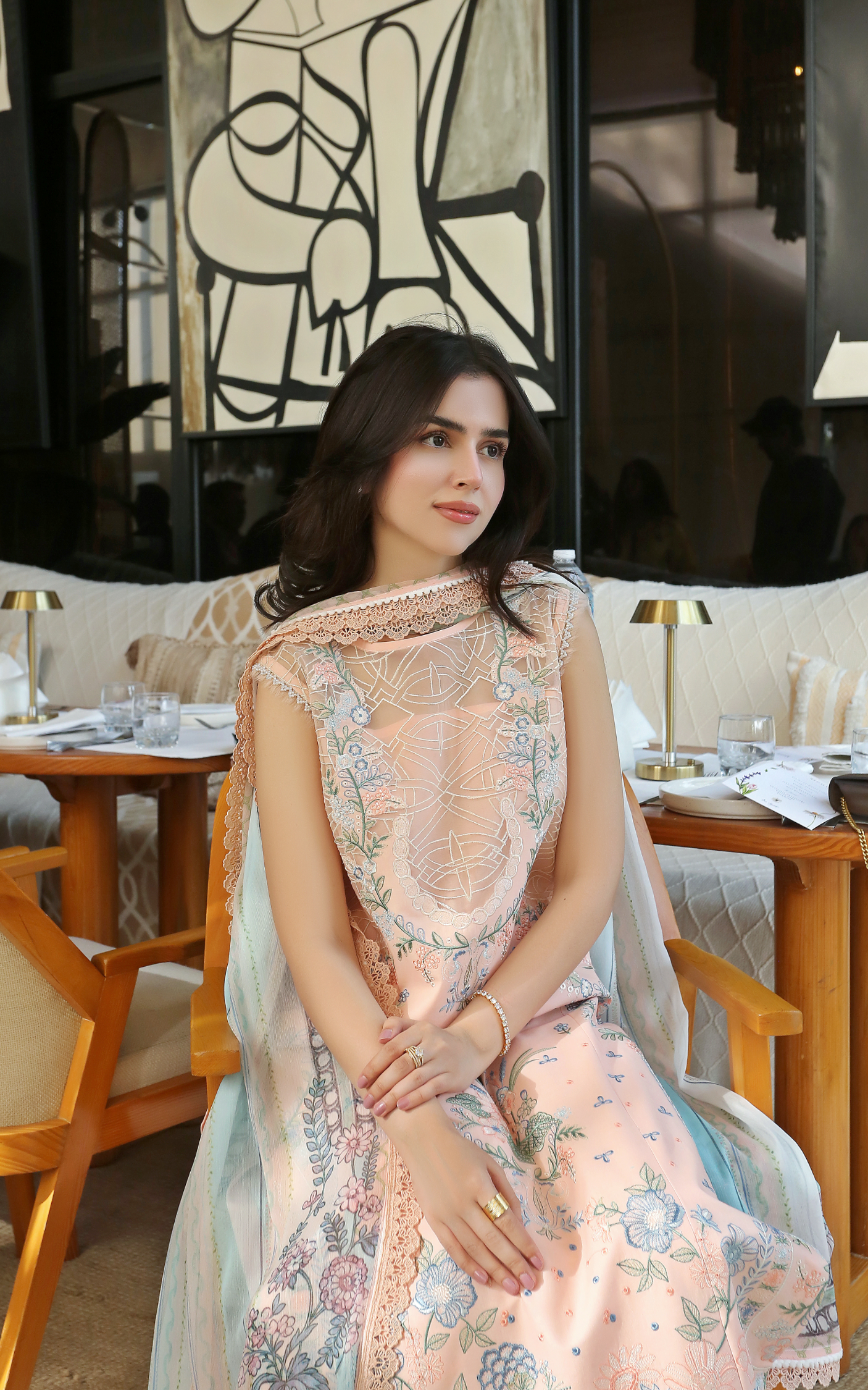 Asifa and Nabeel | Summer Lawn 26 | Peach Garden (SL26-05)