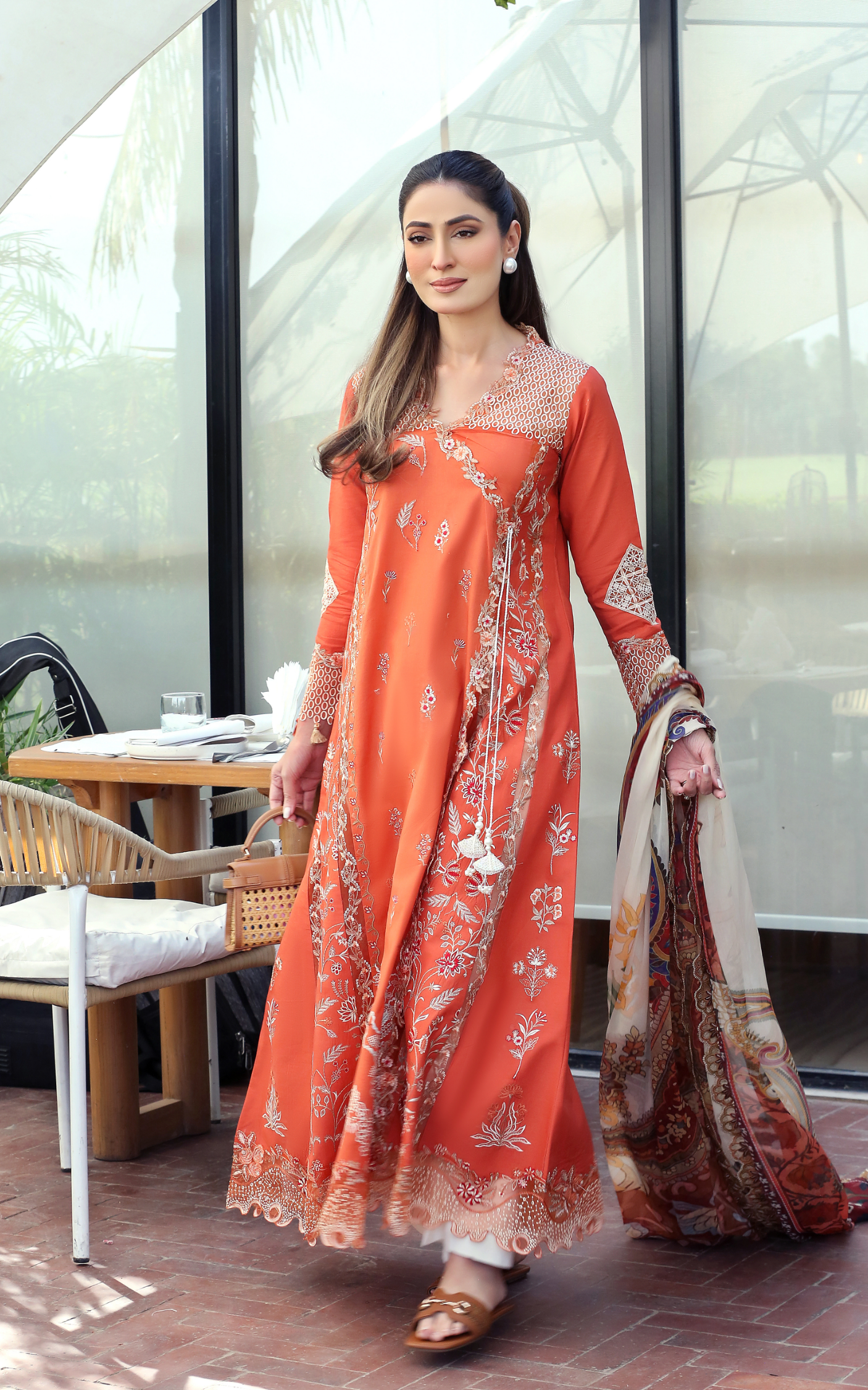 Asifa and Nabeel | Summer Lawn 26 | Coral Fusion (SL26-06)