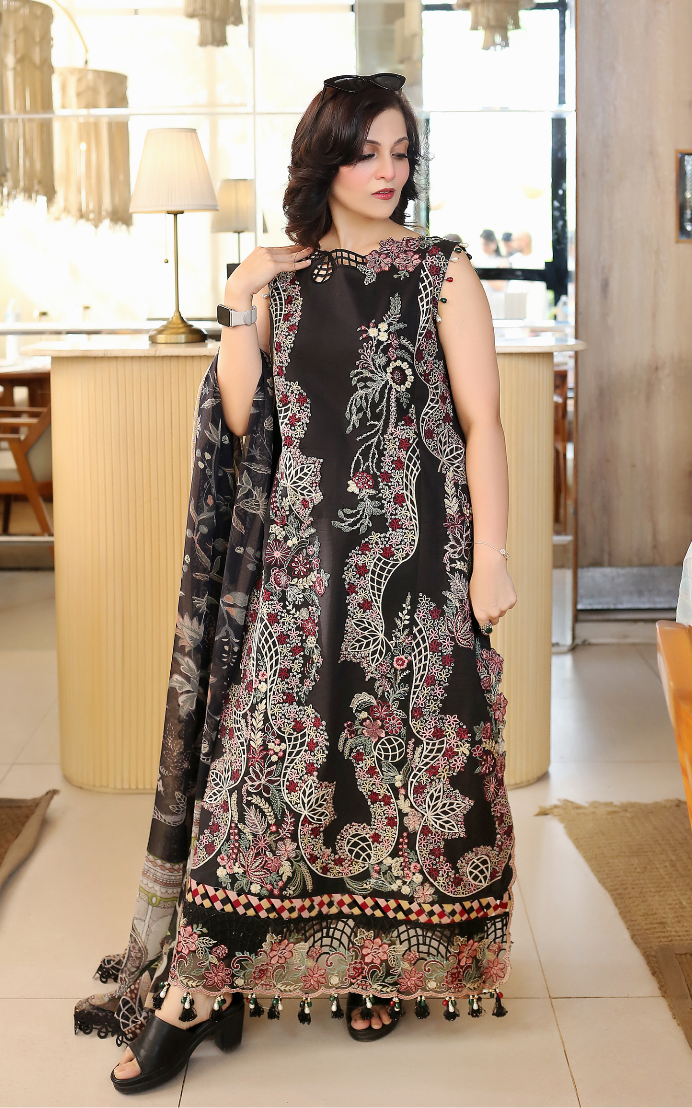 Asifa and Nabeel | Summer Lawn 26 | Smoke Pearl (SL26-08)