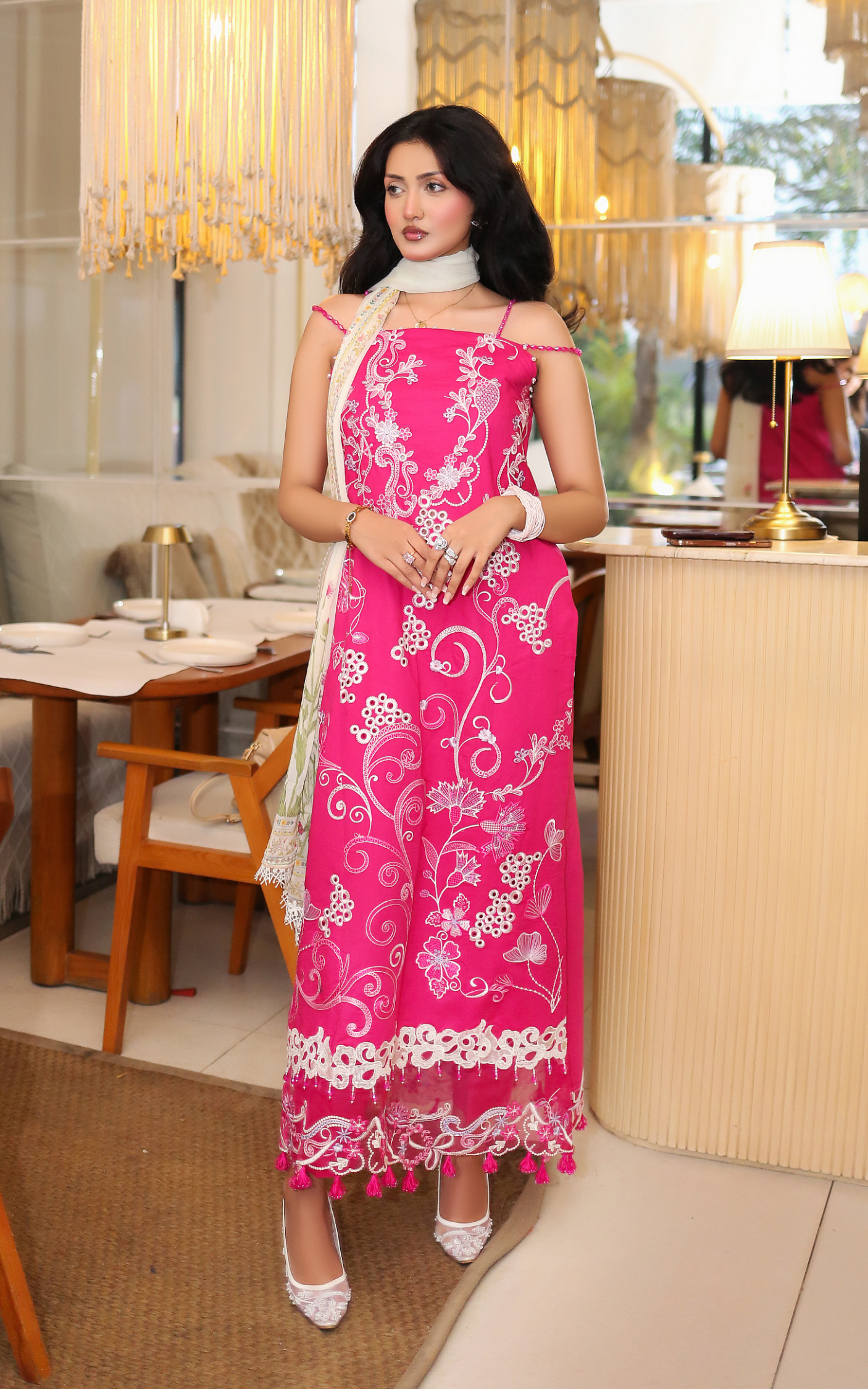 Asifa and Nabeel | Summer Lawn 26 | Fuchsia Allure (SL26-09)