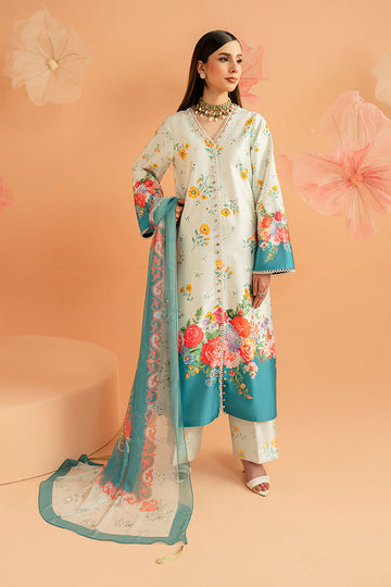 Imrozia Premium | Amelia Printed Silk | SP-151 Flora Serenade
