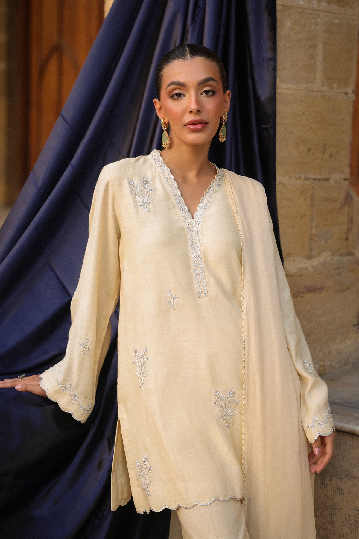 Sahar | Luxury Pret 25 | Butter Bloom