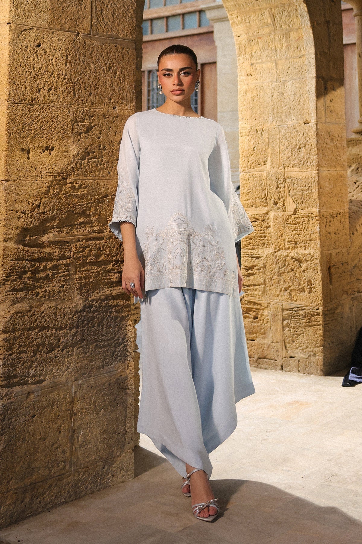 Sahar | Luxury Pret 25 | Misty Blue
