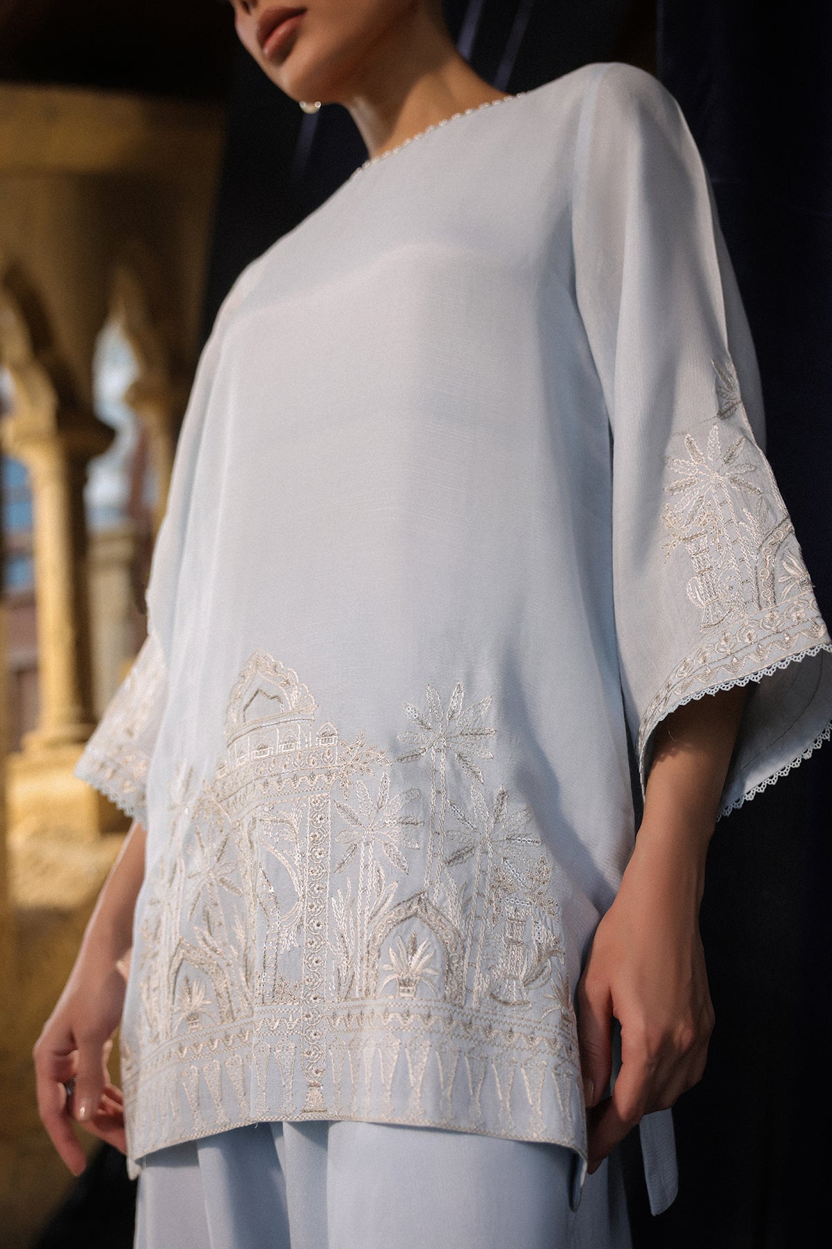 Sahar | Luxury Pret 25 | Misty Blue