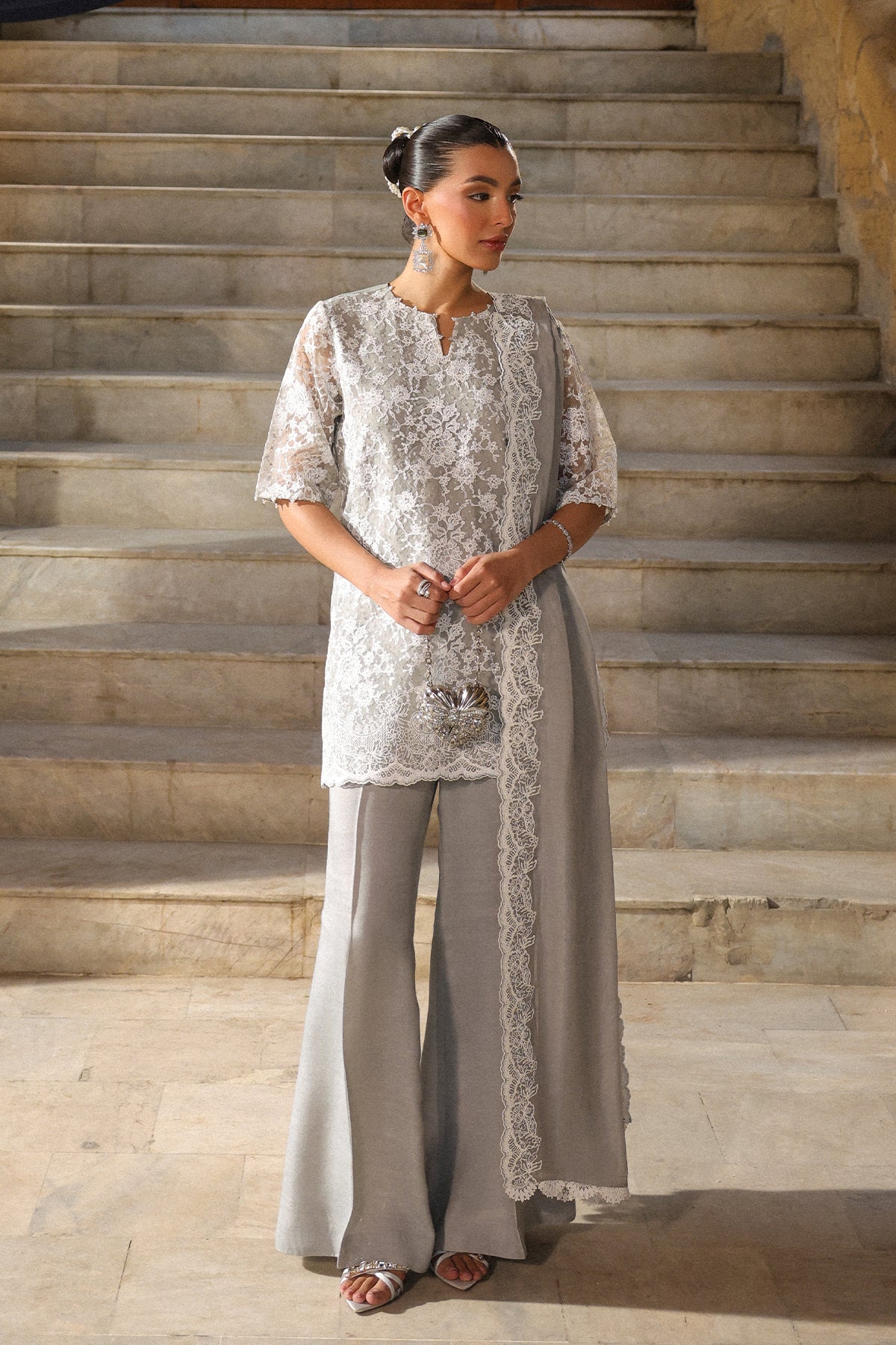 Sahar | Luxury Pret 25 | Moonlight Shimmer