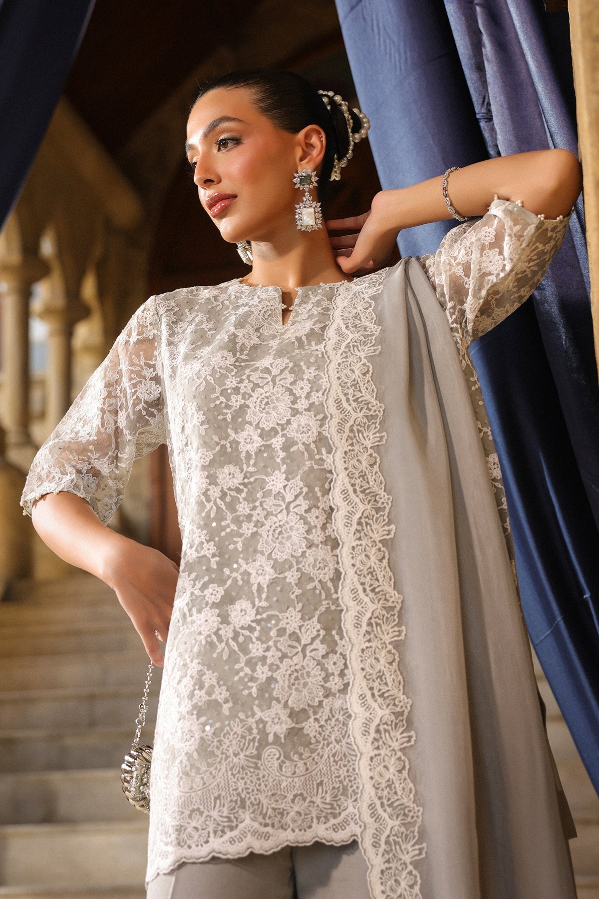 Sahar | Luxury Pret 25 | Moonlight Shimmer