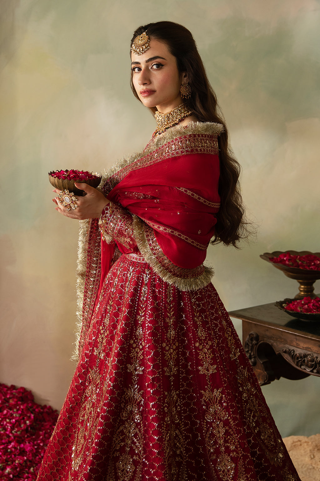 Saad Shaikh | Elana Wedding Formals | Cerise