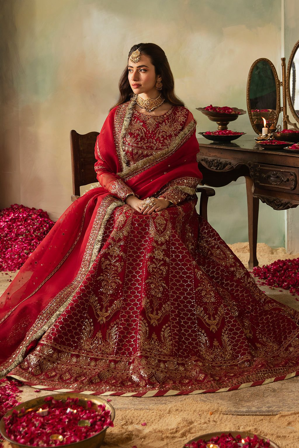 Saad Shaikh | Elana Wedding Formals | Cerise