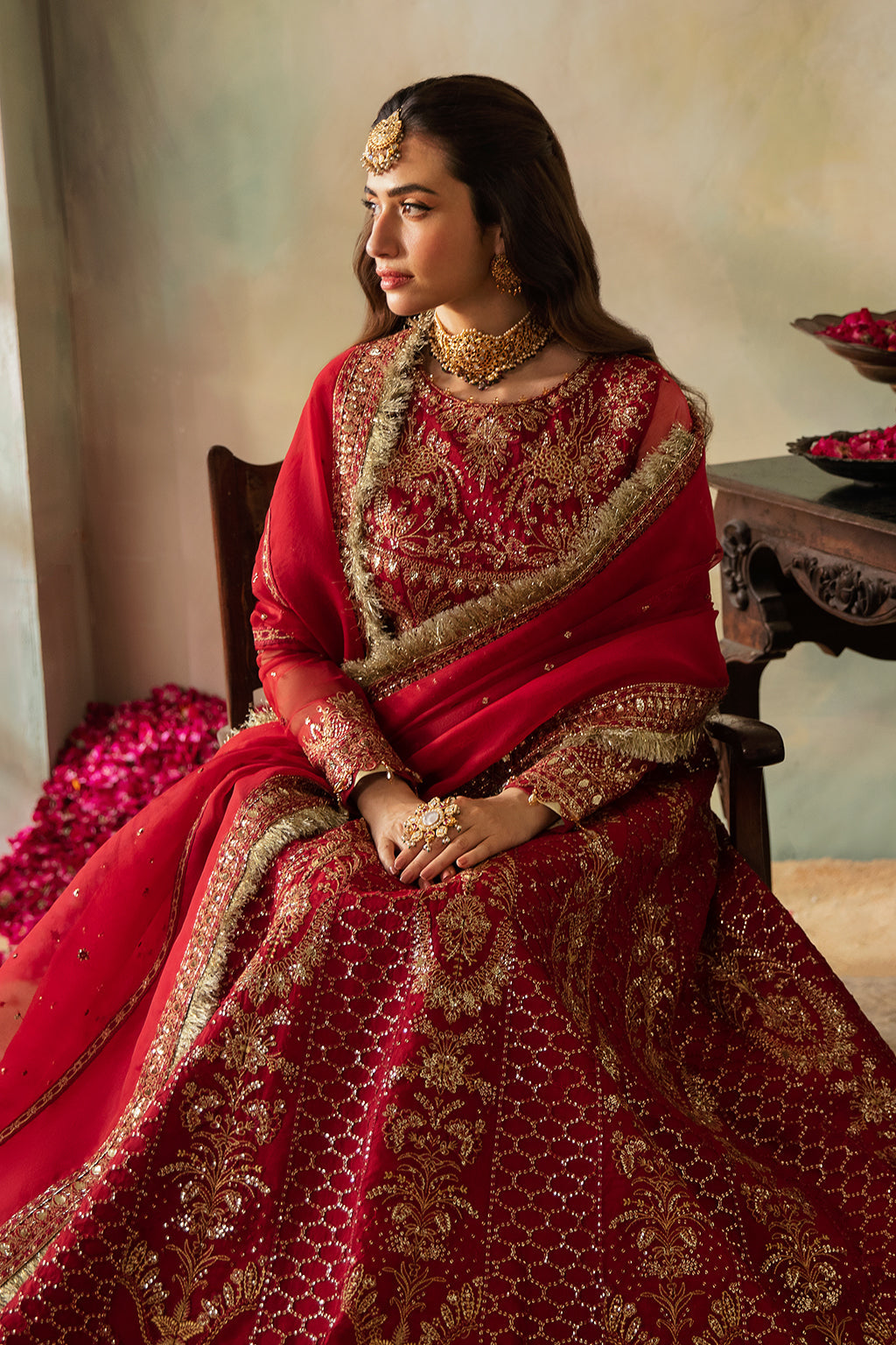 Saad Shaikh | Elana Wedding Formals | Cerise