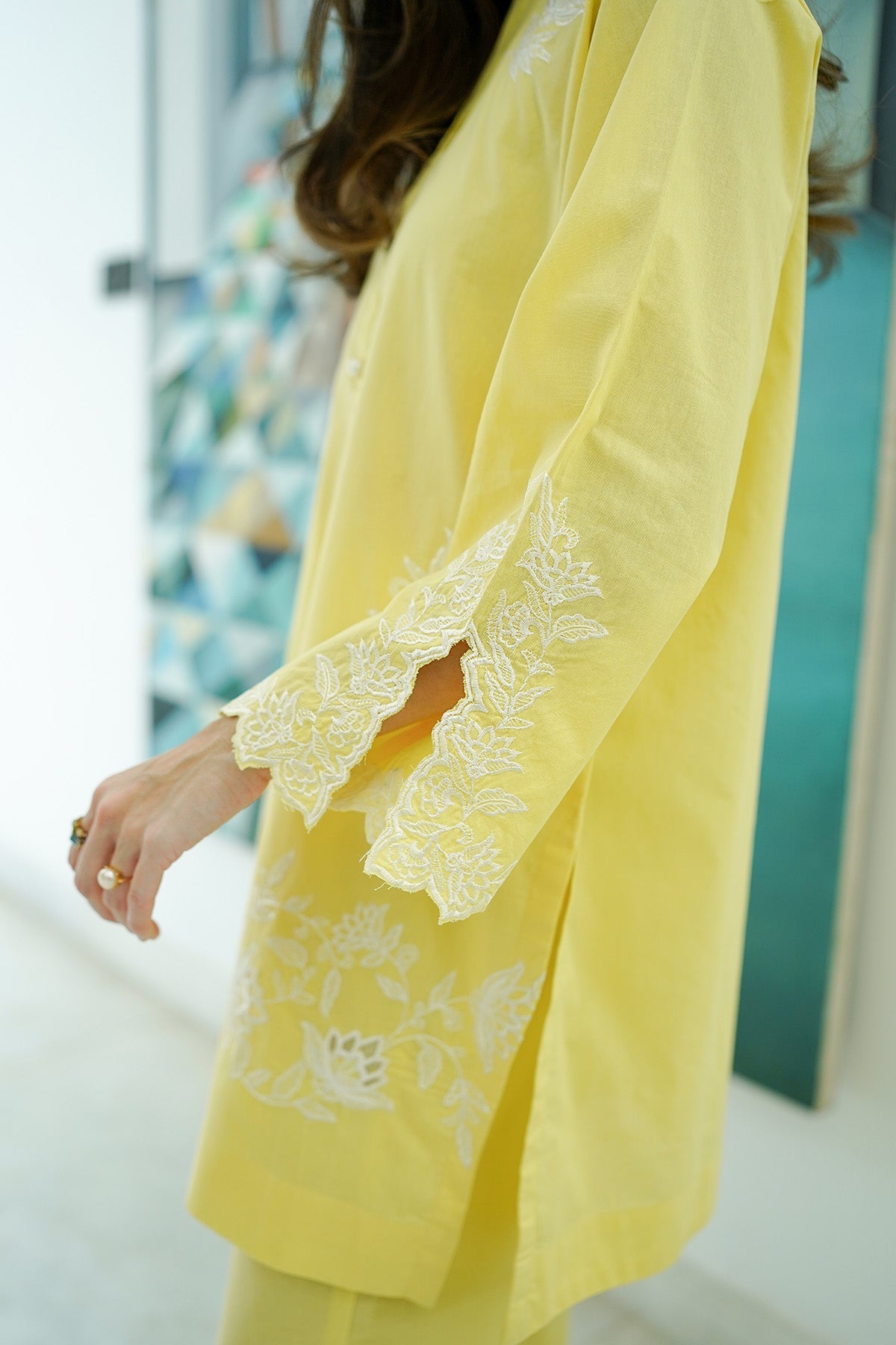 Sahar | Co Ord Sets | Yellow Meringue
