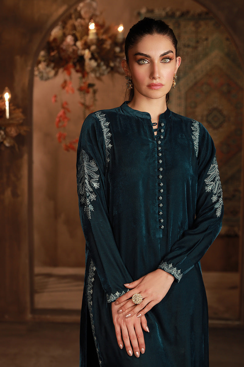 Sahar | Luxe Ready to Wear | Teal Allure