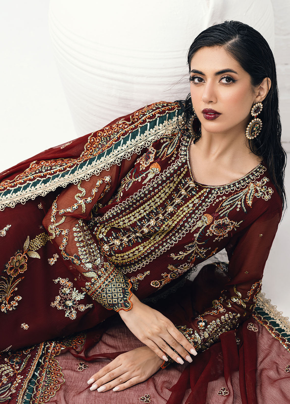 Sahane | Savoir Luxury Formals | CT-140002 Rouge - Savoir