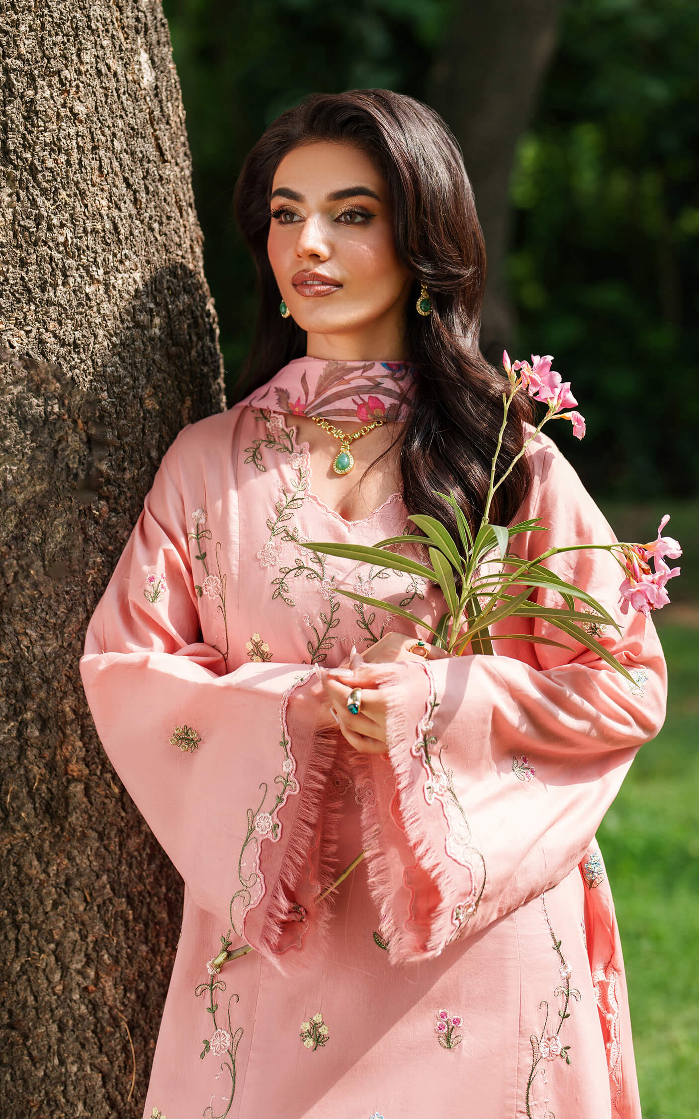 Asifa and Nabeel | Eden Cambric 25 | Serene Blush ECU25-01