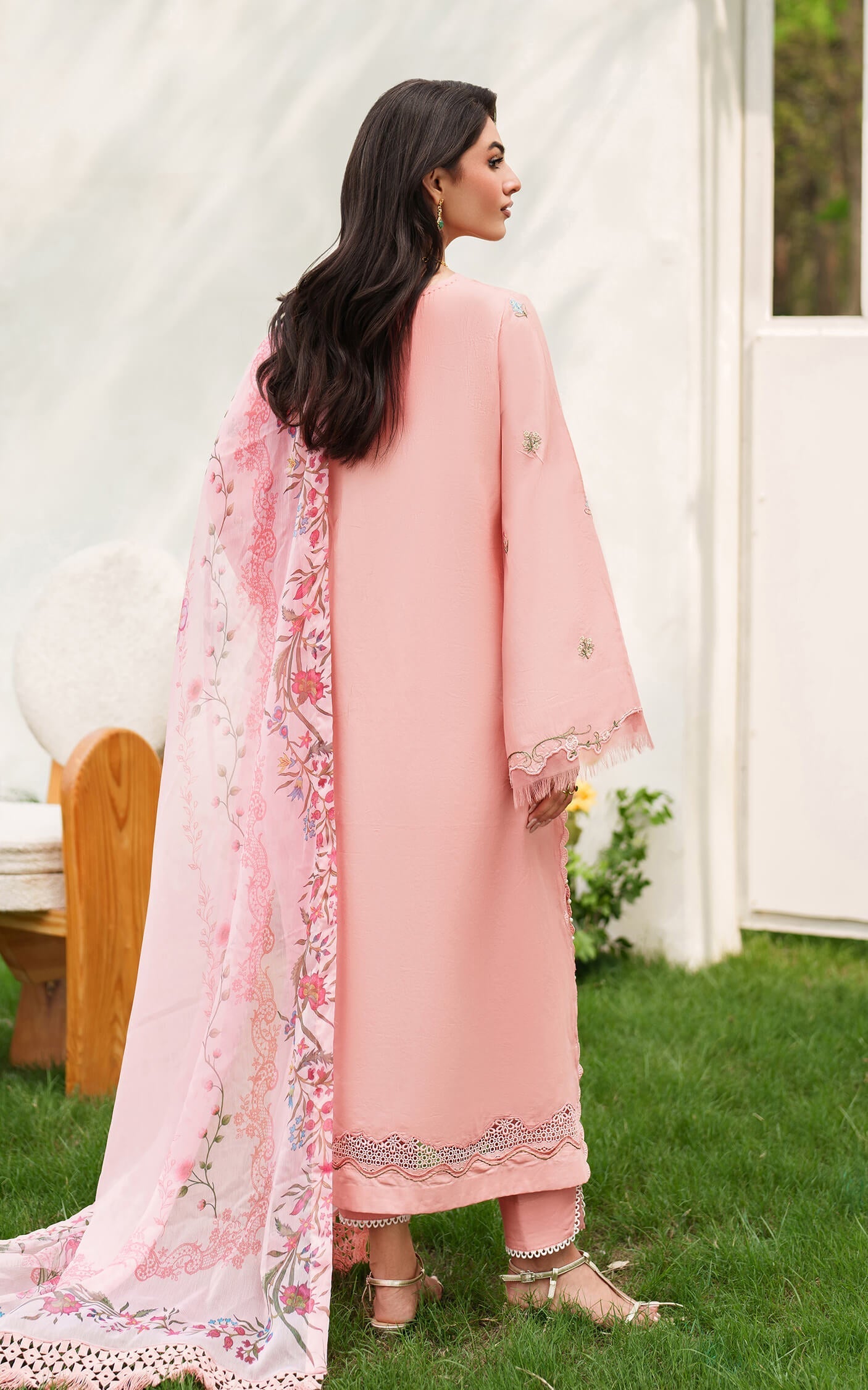 Asifa and Nabeel | Eden Cambric 25 | Serene Blush ECU25-01
