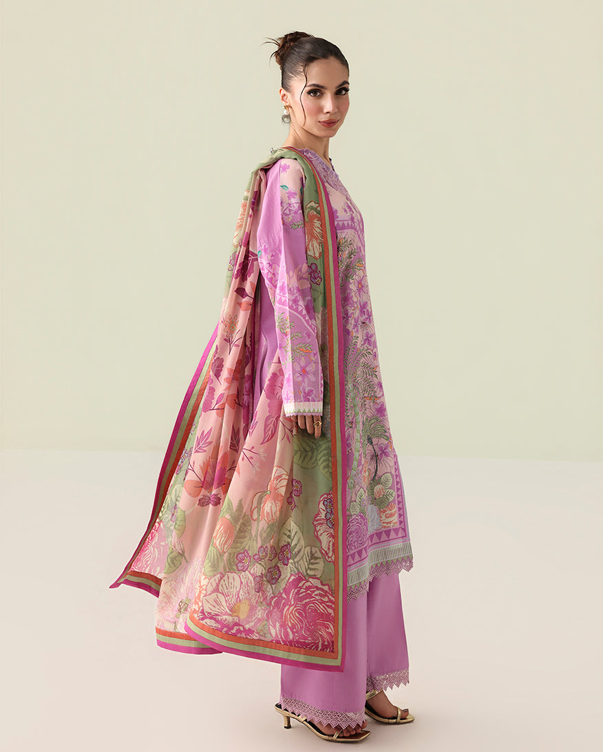 Roheenaz | Rosette Lawn | Soft Solstice