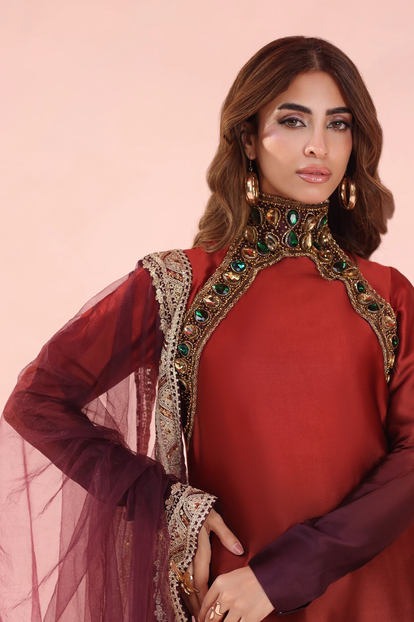 Musferah Saad | Eterna Formals | Sunset Ombre