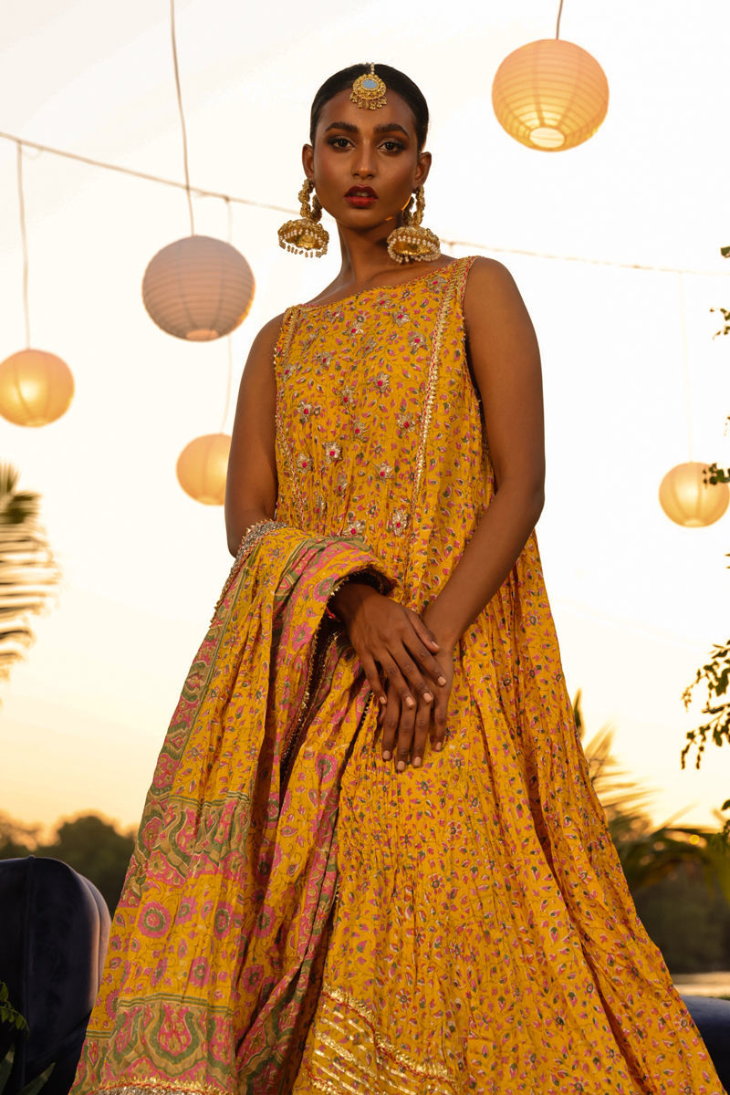 The Pink Tree Company | Wedding Wear | SAFFRON GARDEN