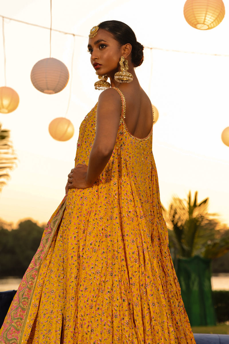 The Pink Tree Company | Wedding Wear | SAFFRON GARDEN