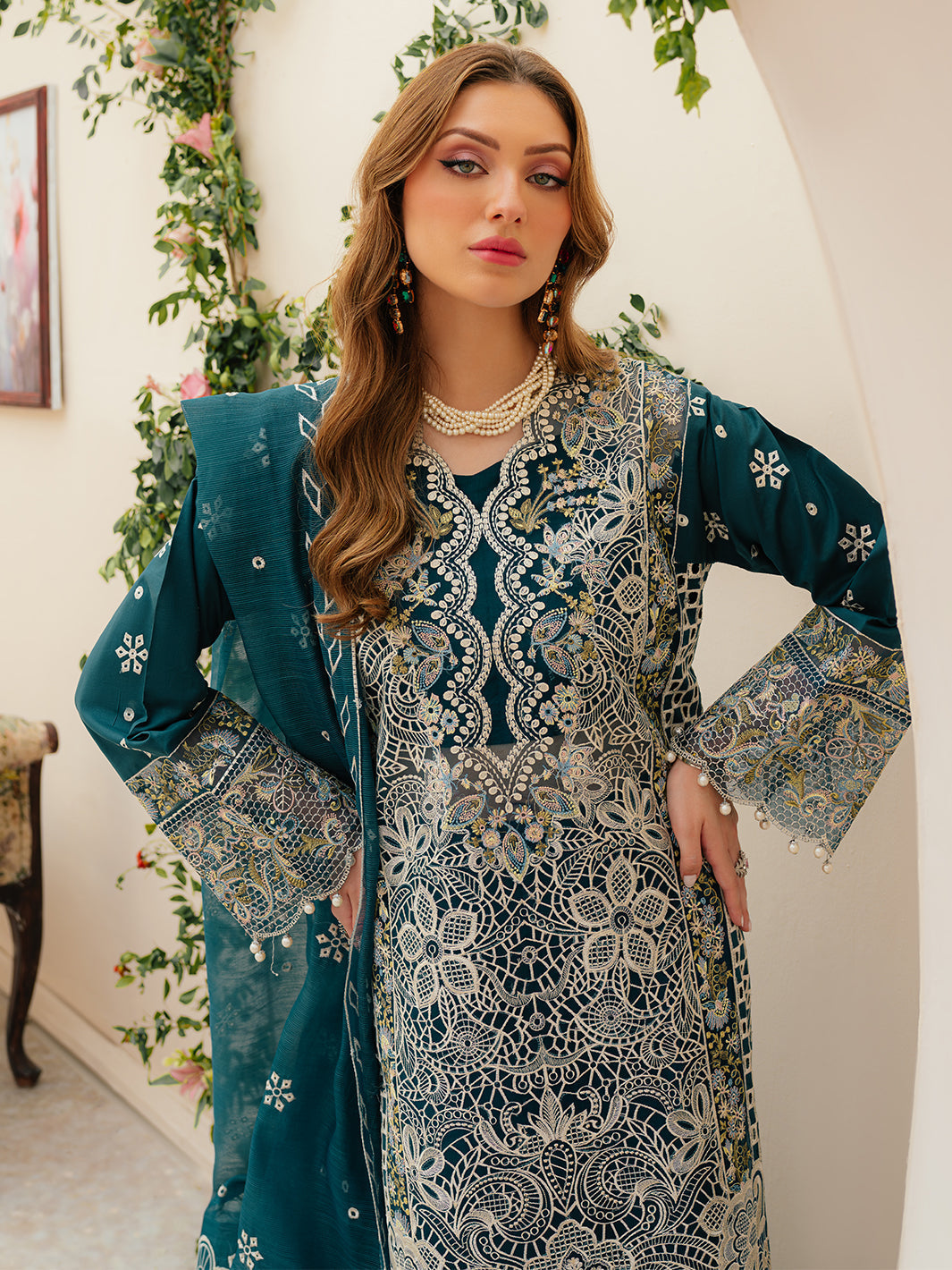 Mahnur | Allenura Luxury Lawn 24 | TUSCANY