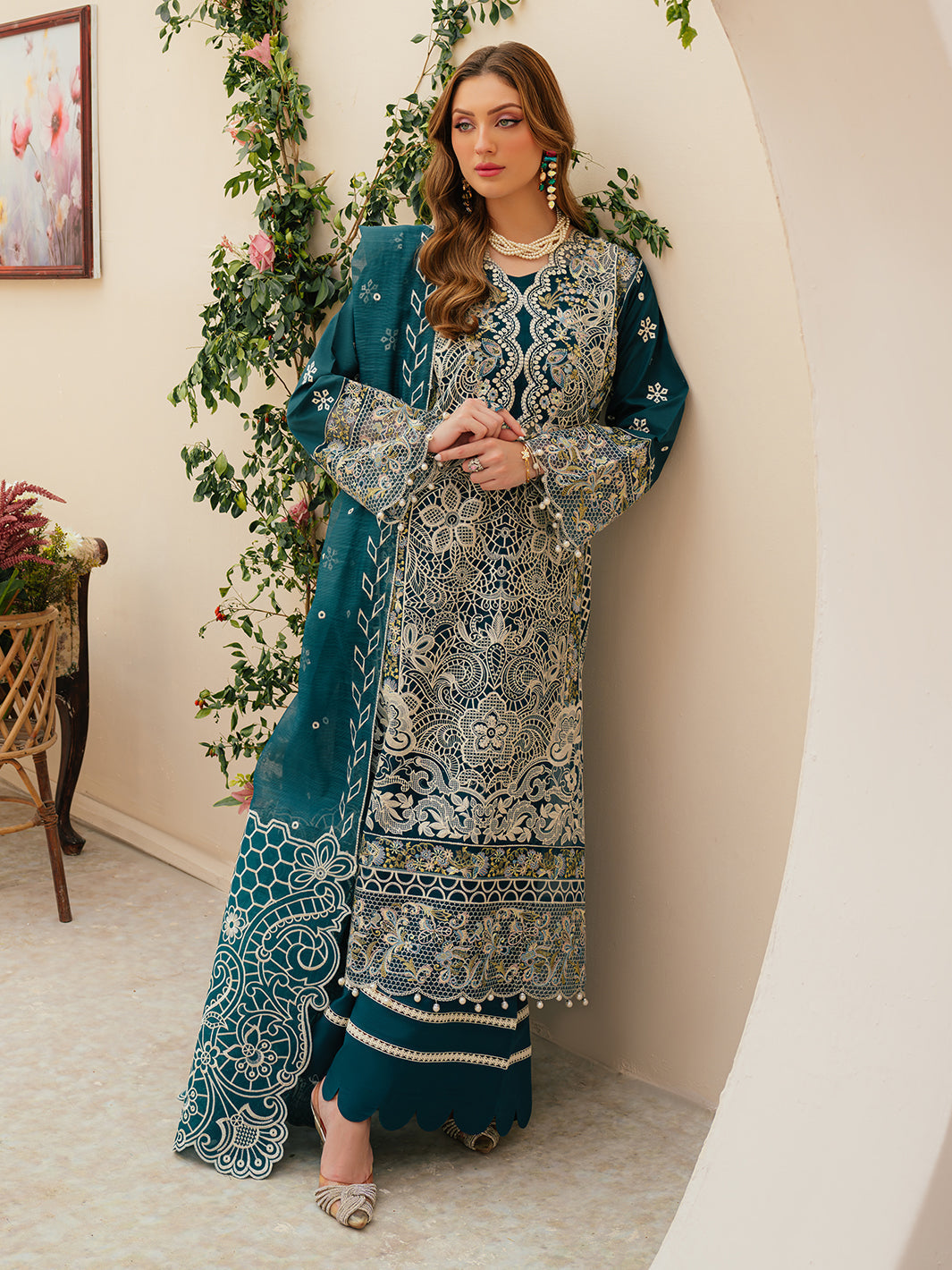 Mahnur | Allenura Luxury Lawn 24 | TUSCANY