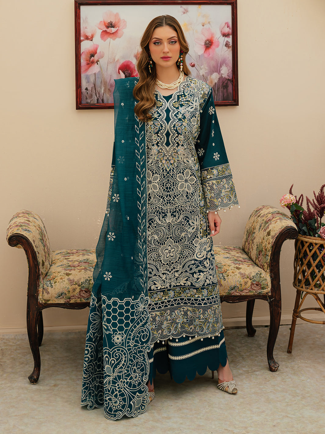 Mahnur | Allenura Luxury Lawn 24 | TUSCANY