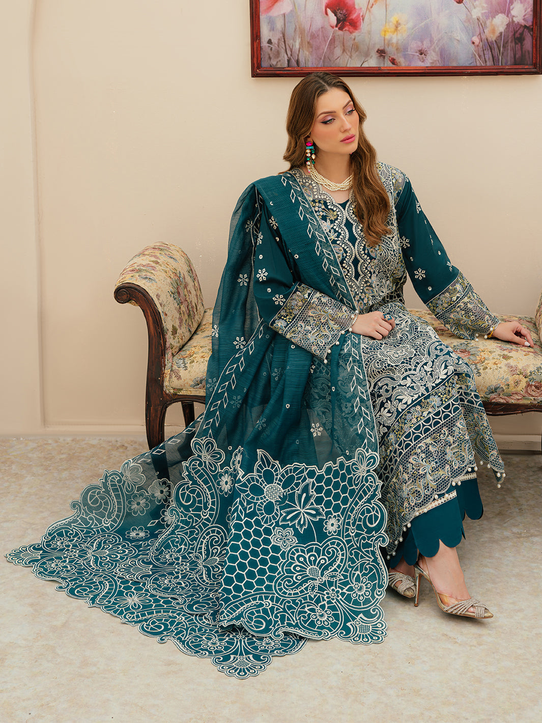 Mahnur | Allenura Luxury Lawn 24 | TUSCANY
