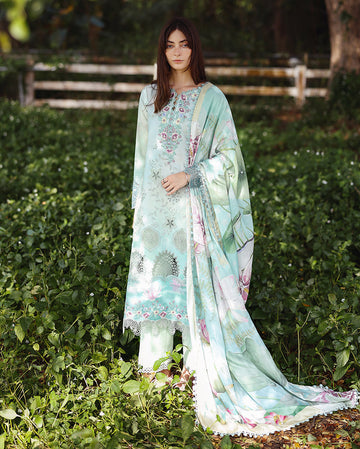 Mushq | Solace Ombre Chikankari | Tranquil Muse