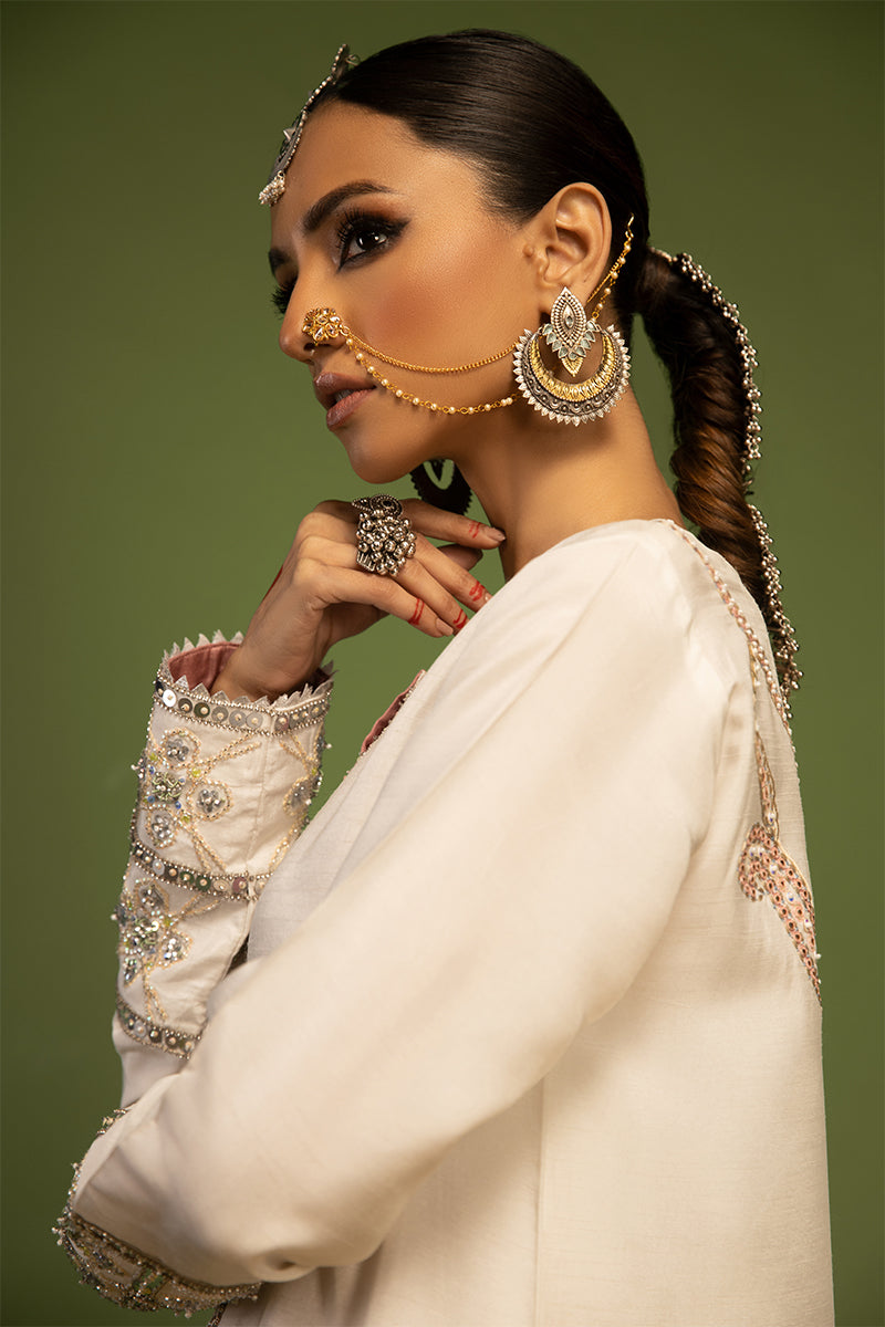 Wardha Saleem | Luxury Pret Traditional Wear | AKS - SHIRT WITH PANTS (2 PC)