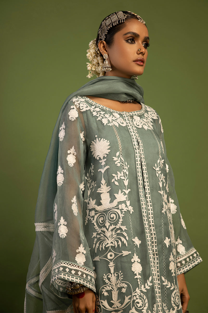 Wardha Saleem | Luxury Pret Traditional Wear | SHAJAR - AARI WORK (2 PC)