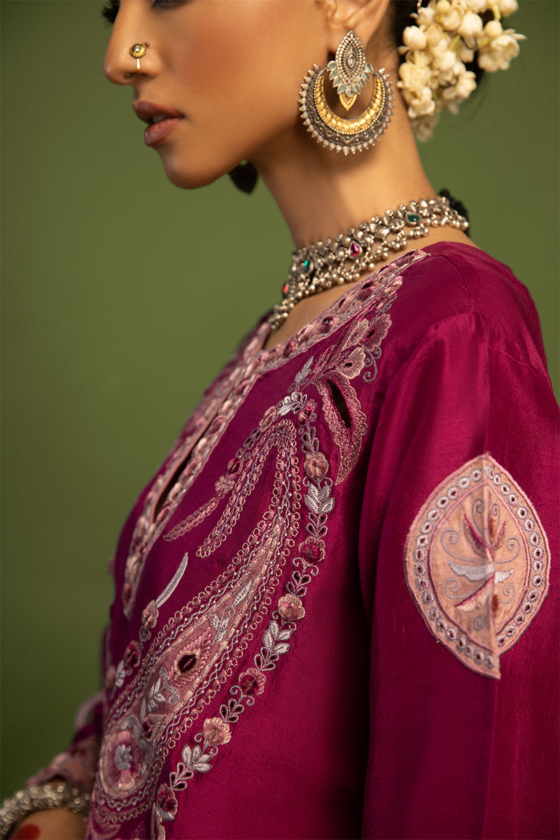 Wardha Saleem | Luxury Pret Traditional Wear | SAANJH - PURE SILK (2 PC)