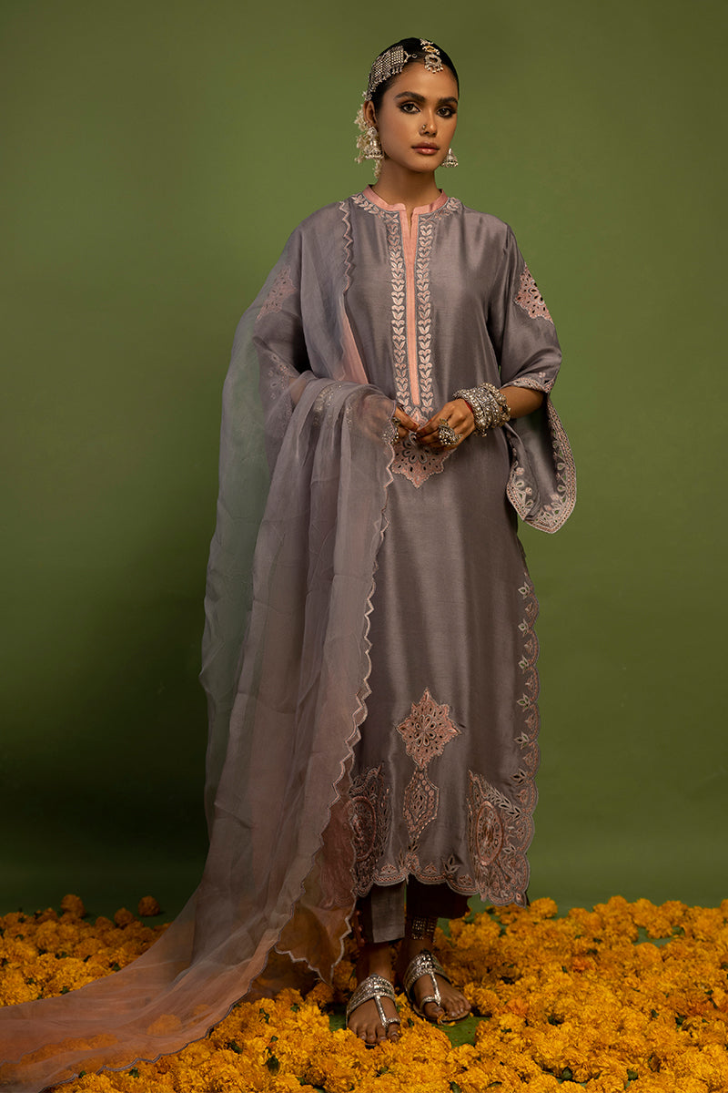 Wardha Saleem | Luxury Pret Traditional Wear | SUROOR - PURE SILK (2 PC)