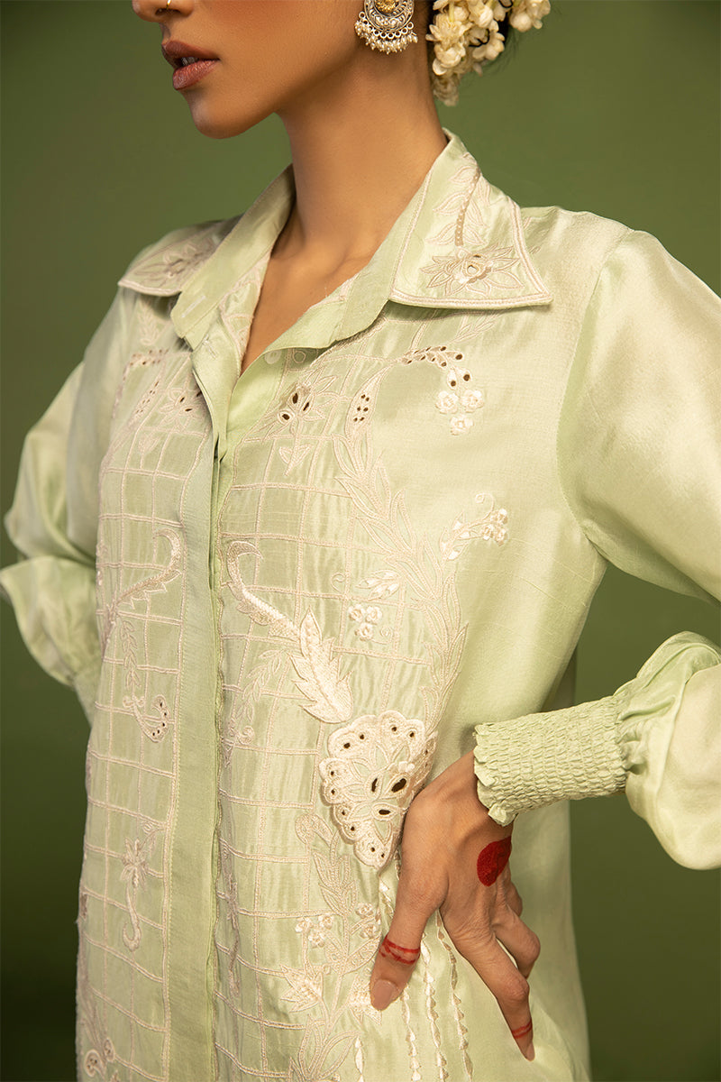 Wardha Saleem | Luxury Pret Traditional Wear | QALB - PURE SILK (2 PC)