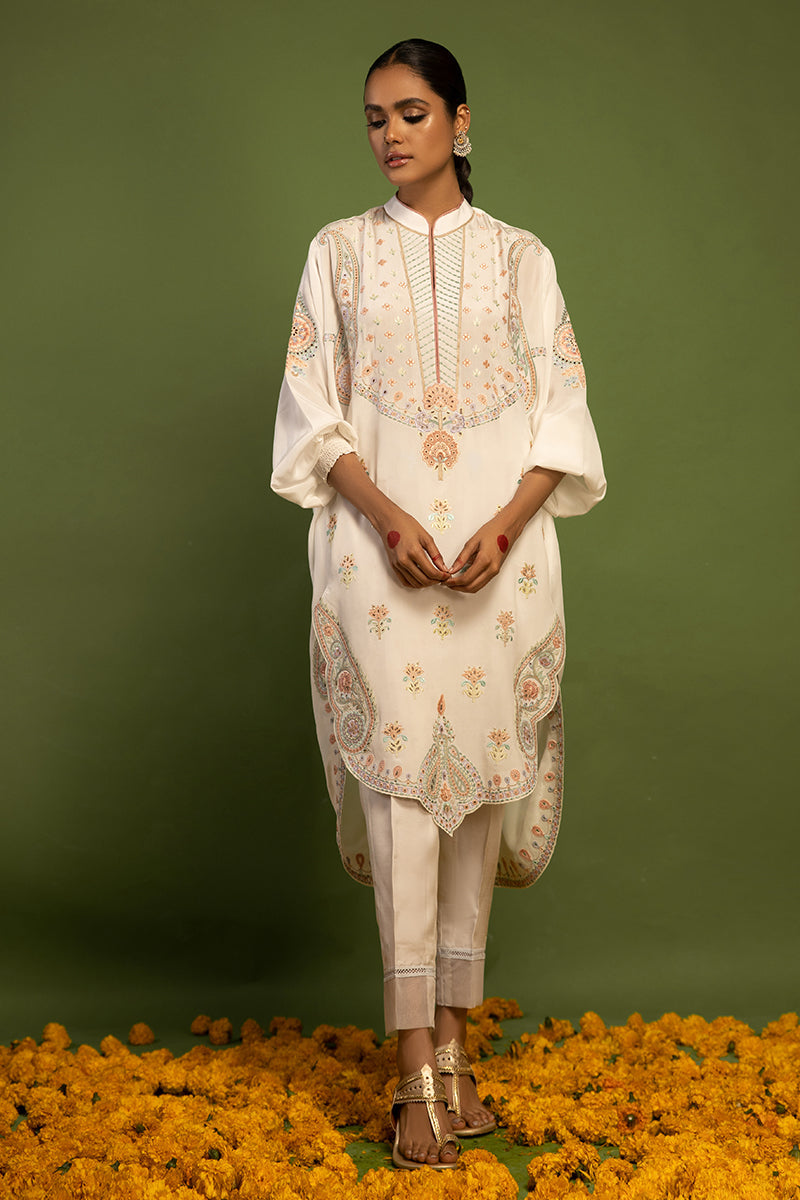 Wardha Saleem | Luxury Pret Traditional Wear | AKS-PURE SILK (2 PC)